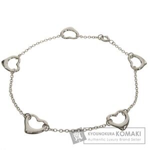 Tiffany Co Open Heart Bracelet Silver